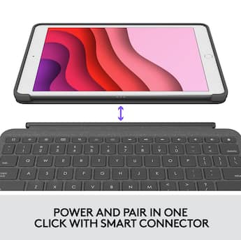 Logitech Combo Touch Keyboard Folio for Apple iPad 10.2 Logitech Combo Touch Keyboard Folio for Apple iPad 10.2