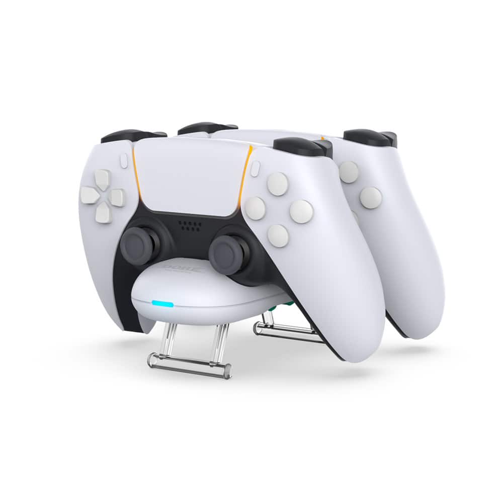 Cluzine - PS5 Controller Charging Dock Dual Pin-Contact Charging Station for PlayStation 5 DualSense
