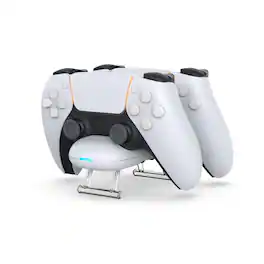 Cluzine - For PS5 Controller Charging Dock Dual Pin-Contact Charging Station for PlayStation 5 DualSense
