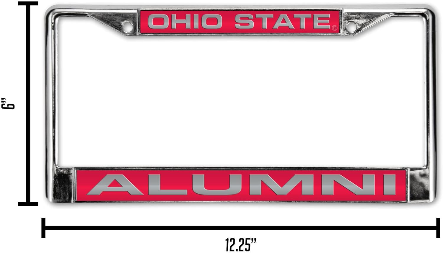 OHIO STATE  
ALUMNI  

6"  
12.25"