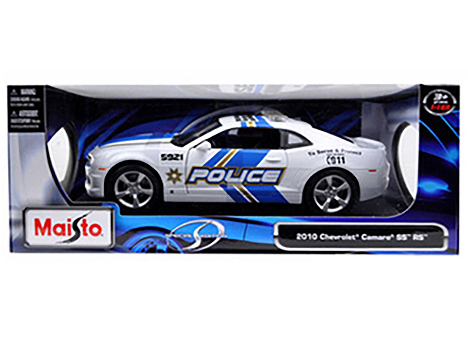+ E Hu SOZ1 POLICE (911) 2010 Chevrolet Camaro SS RS
