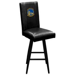 DreamSeat - Golden State Warriors Logo Swivel Bar Stool 2000 - Black