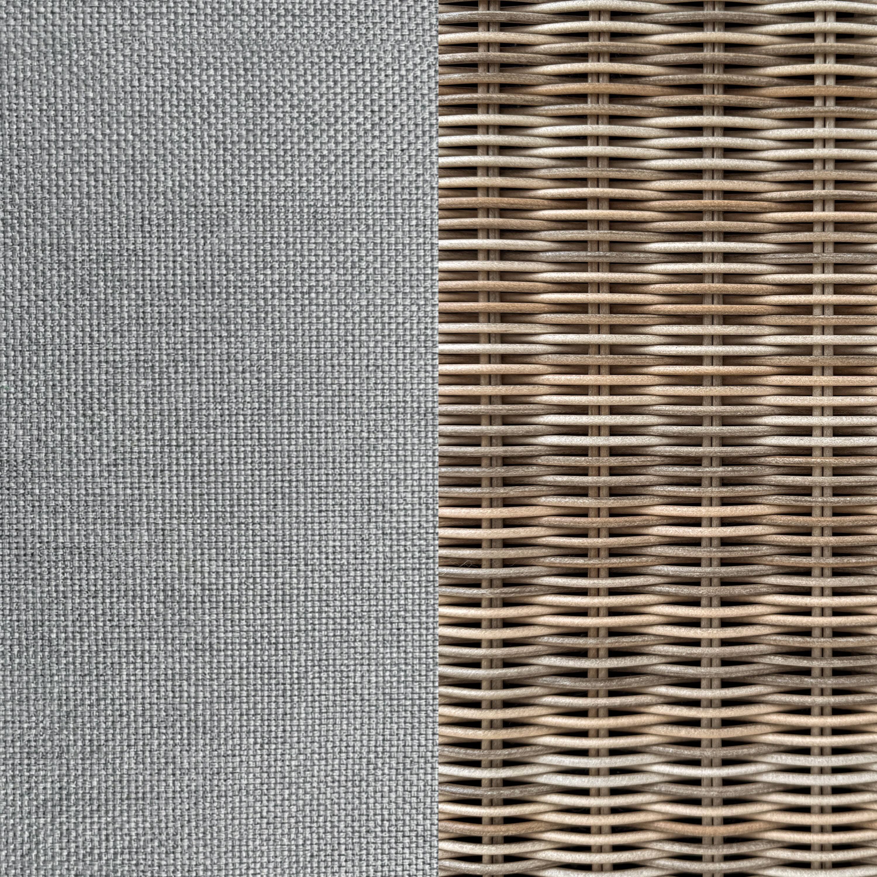 Alt View 9. Martha Stewart - Lily Pond Indoor-Outdoor Patio Coffee Table with Lower Storage Shelf - Weathered Gray.