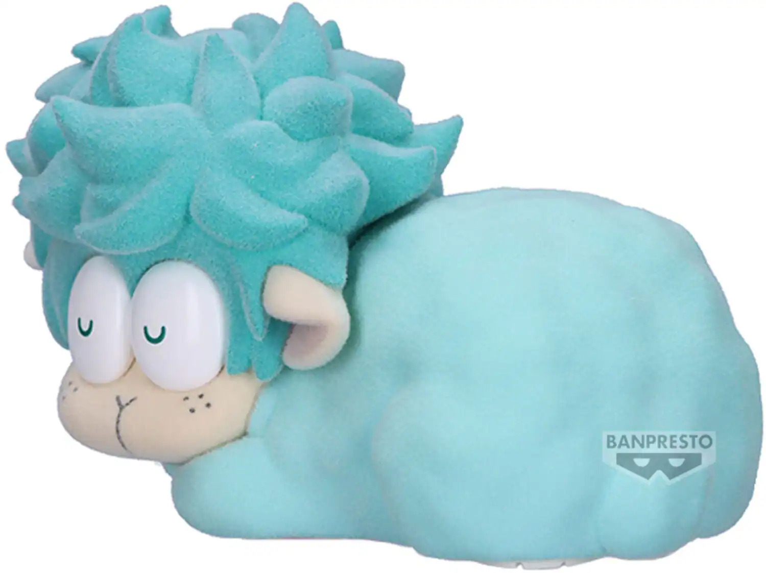 Alt View 1. PopMarket - Banpresto My Hero Academia Fluffy Puffy - Deku Sheep Figure   - COLLECTIBLES - Multicolor.