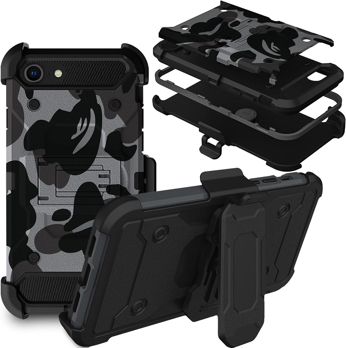 Military Gray(With Holster)