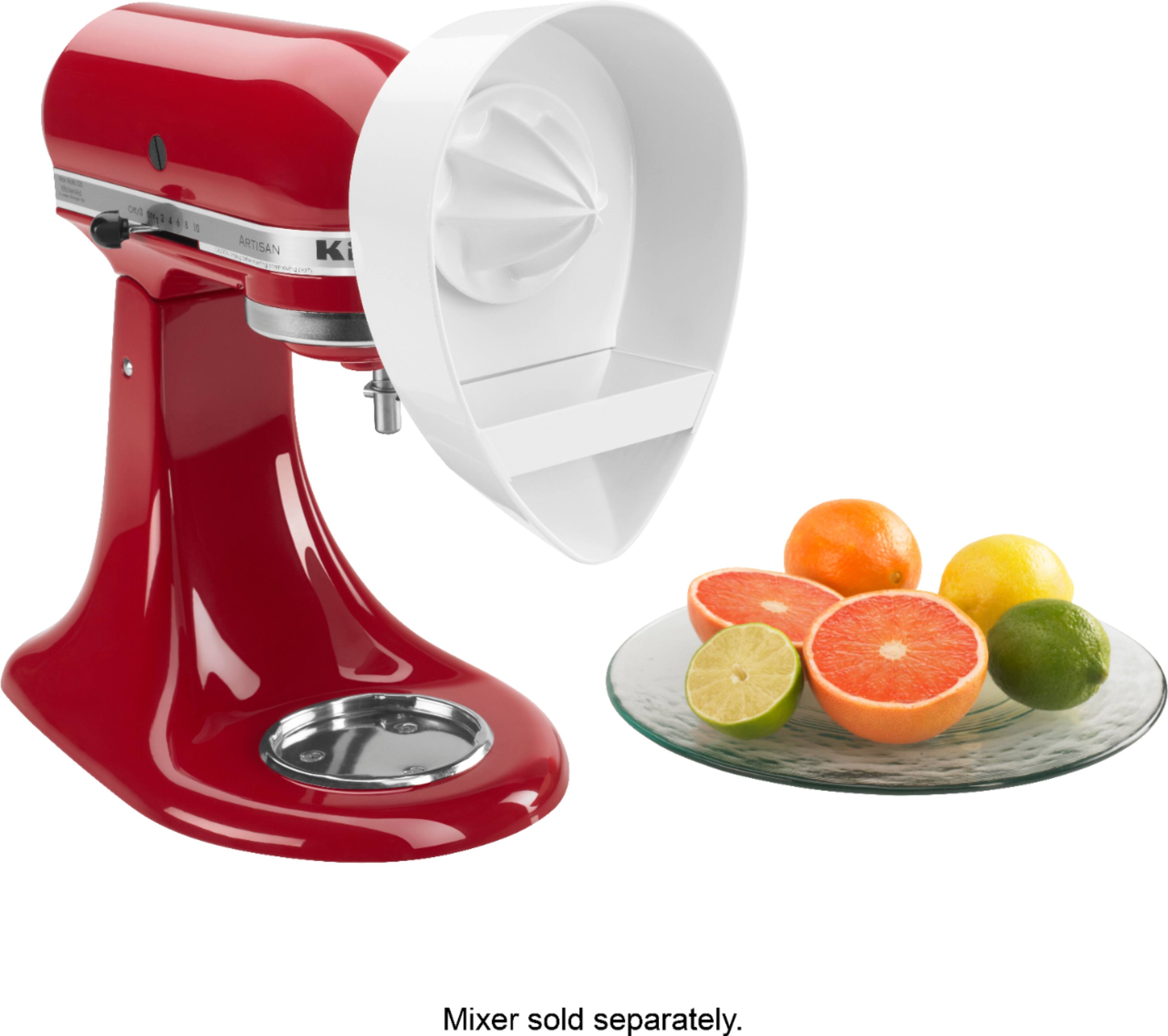 Alt View 1. KitchenAid - Citrus Juicer Attachment for KitchenAid Stand Mixers - White.