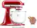 Angle. KitchenAid - KICA0WH Ice Cream Maker for Most KitchenAid Stand Mixers.