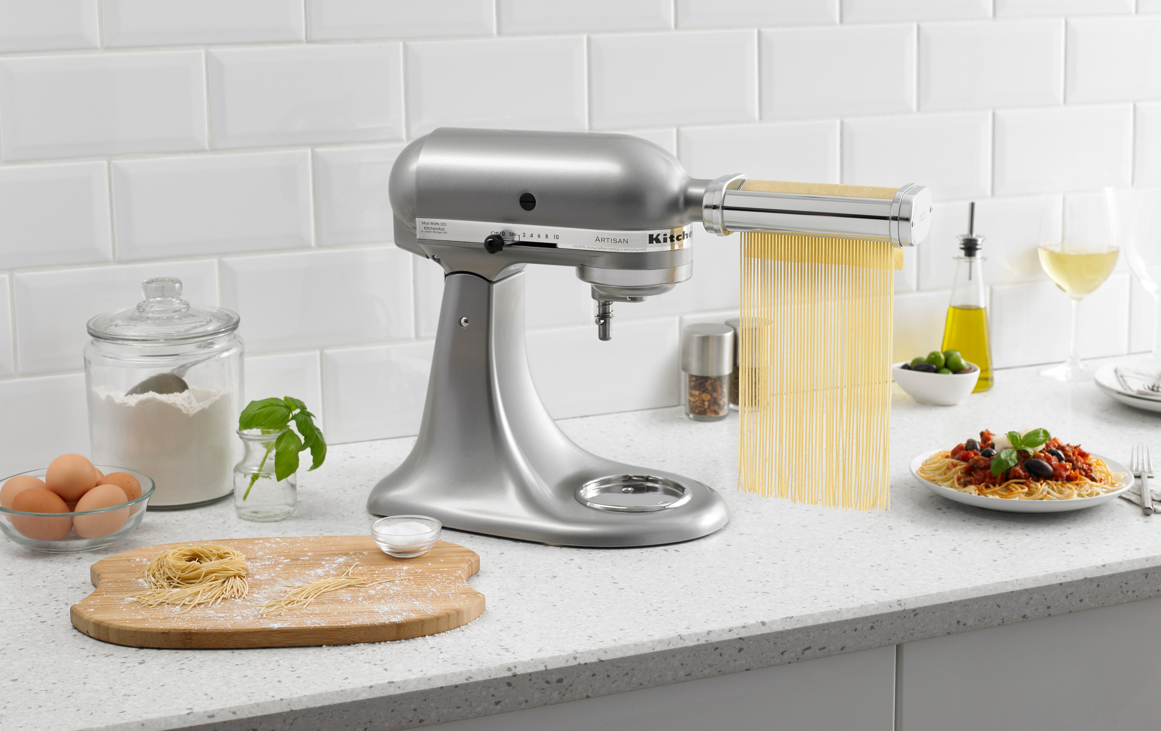Pasta Roller and Cutter Attachment 