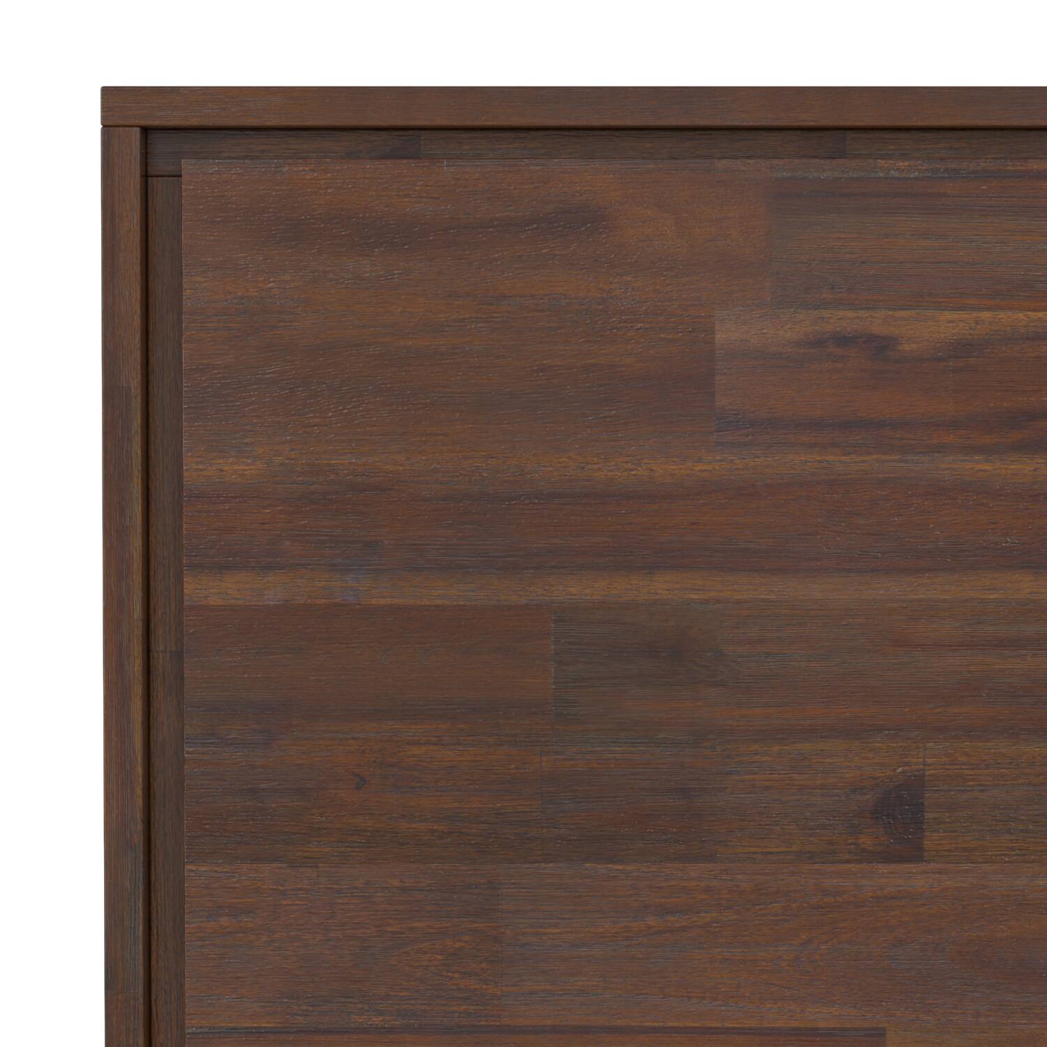 Alt View 7. Simpli Home - Lowry SOLID ACACIA WOOD 2 Door Sideboard Buffet in Distressed Charcoal Brown - Distressed Charcoal Brown.