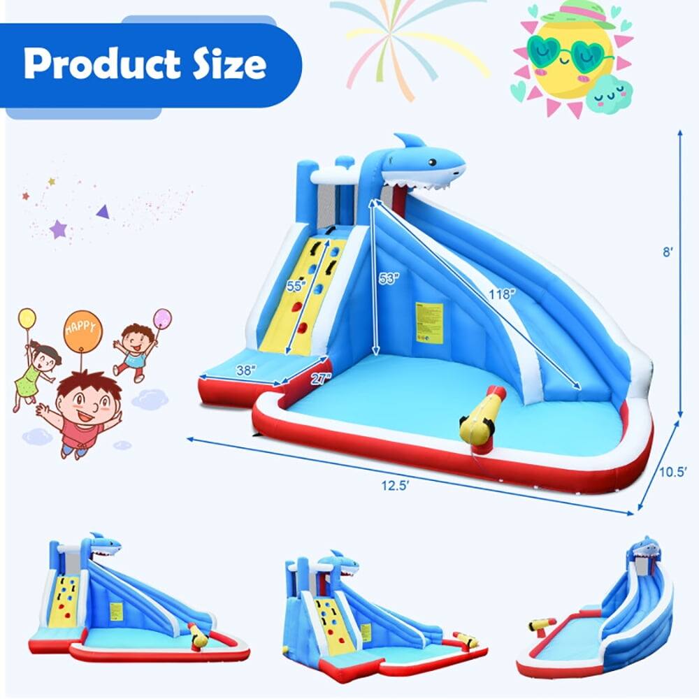Product Size  
8' 55" 53" 118" 38" 27" 12.5" 10.5"