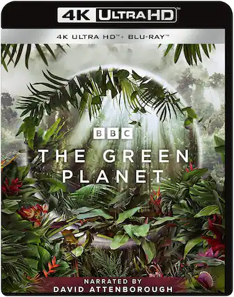 Front. The Green Planet - 4K Blu-Ray.