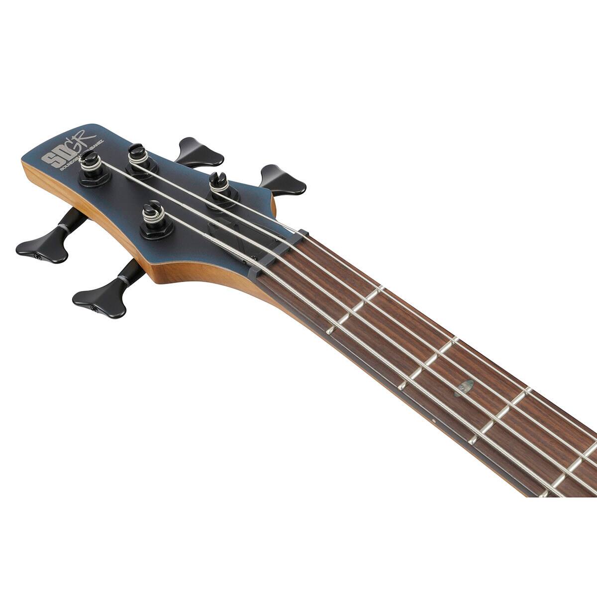 Alt View 7. Ibanez - Ibanez SR Standard SR500N Electric Bass Guitar, Midnight Arctic Ocean Matte.