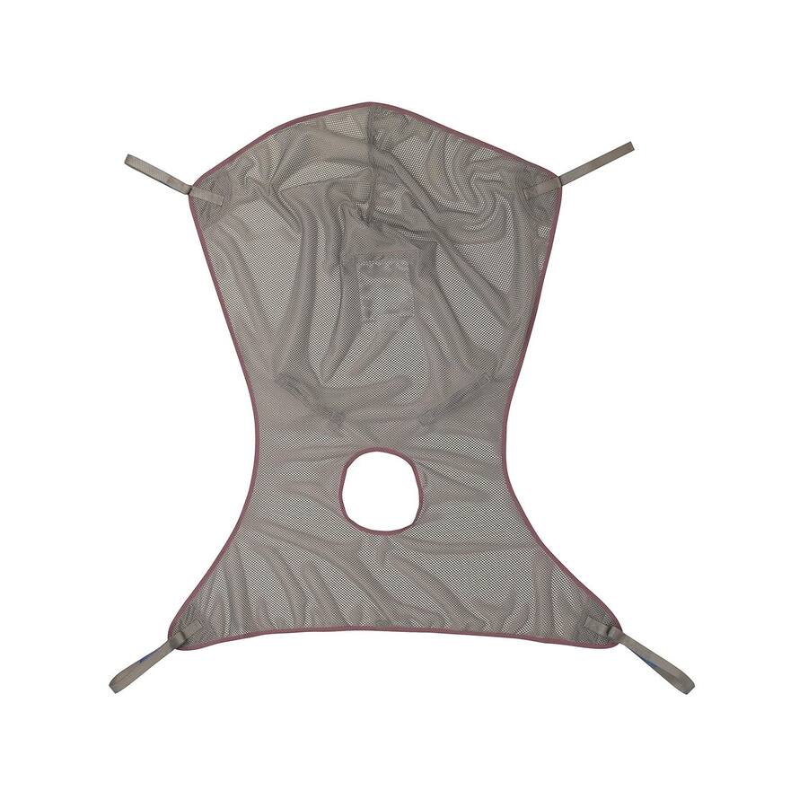 Cloth Secure Commode Invacare Premier Comfort Full Body Sling with Commode Opening (Medium ...
