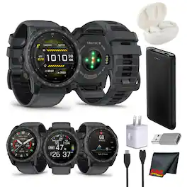 Garmin - Tactix 8 Cerakote - AMOLED - Slate Gray Bundle - Slate Gray - (2026)