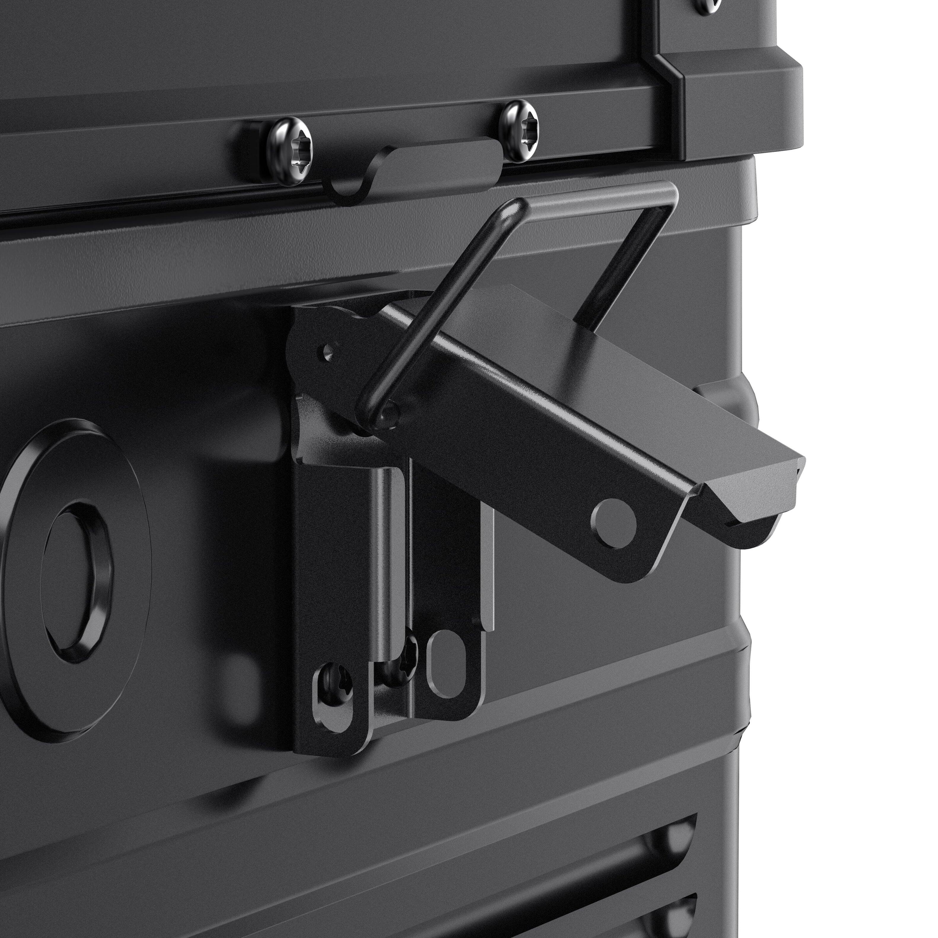 Alt View 2. ICECO - APL35 Aluminum Dual Zone 37QT Portable Cooler Black - Black.