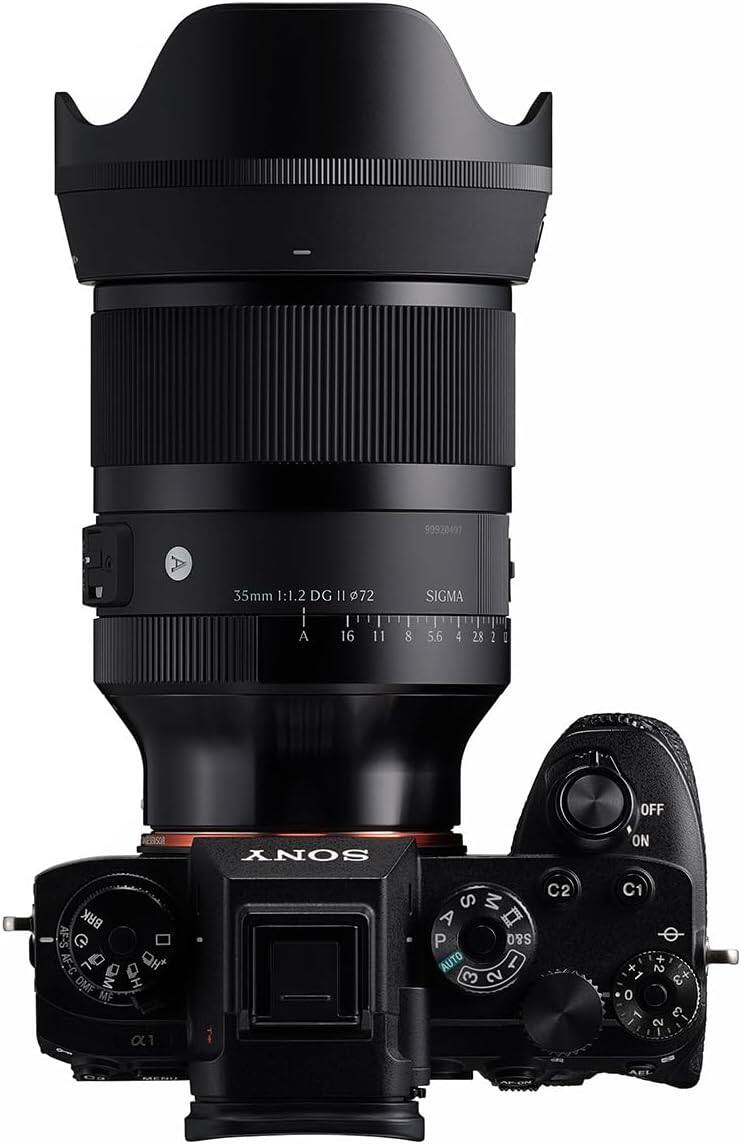 99920491 35mm 1:1.2 DG II 72 I I A 16 11 8 SIGMA 5.6 4 28 2 I OFF Cs0l BRK AF-S G AF-C 70 Oi DMF DM M H MF a1 SONY C2 S M P A S&Q AUTO BN 1 3 2 ON C1 + + 2 1 +3 0 1 3 2