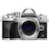 Front. Olympus - OM-D E-M10 Mark IV 4K Video Mirrorless Camera (Body Only) - Silver.