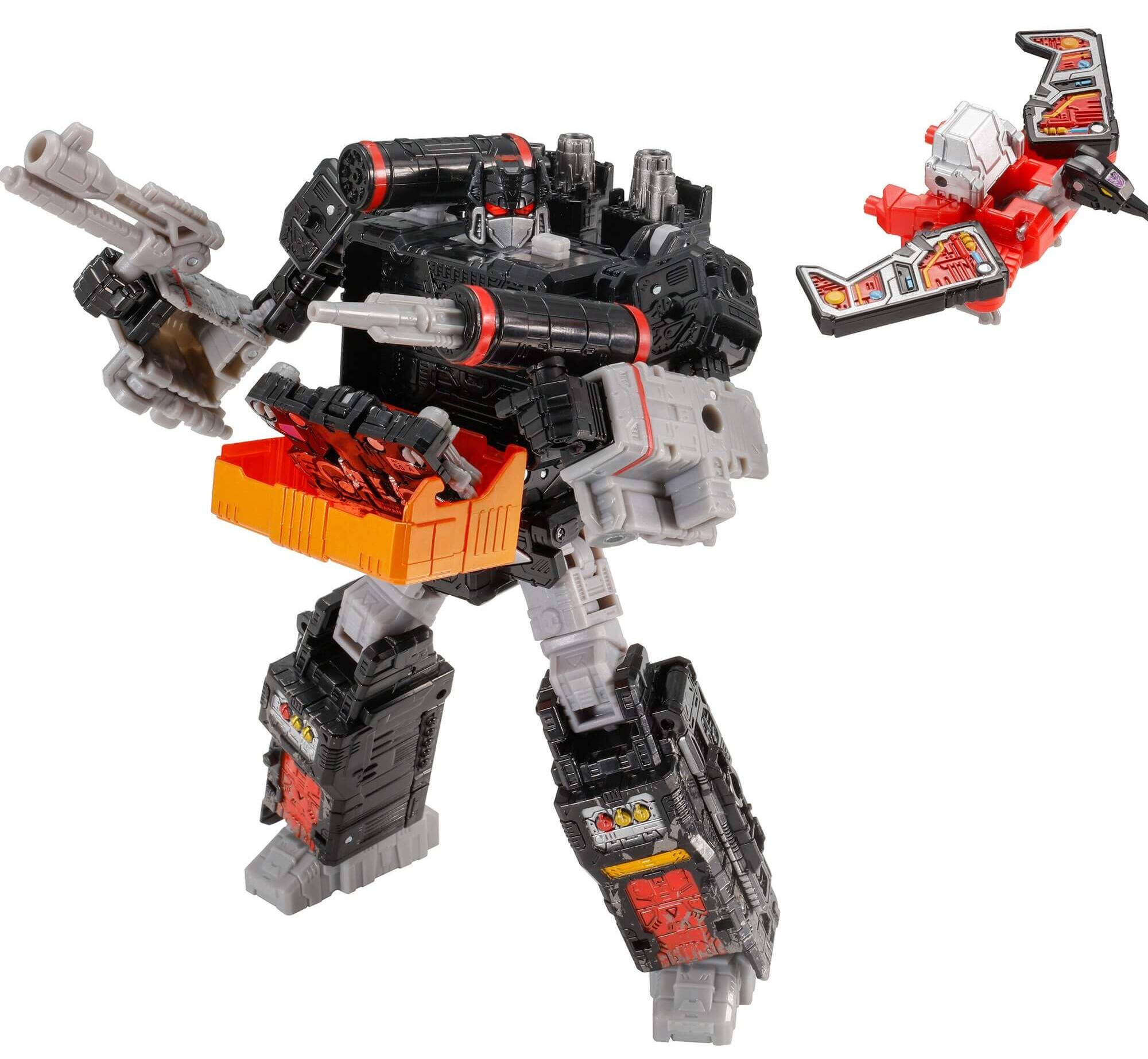 Alt View 6. Transformers - TT-GS12 Soundblaster Voyager Class | Transformers Generations Selects War for Cybertron Trilogy.