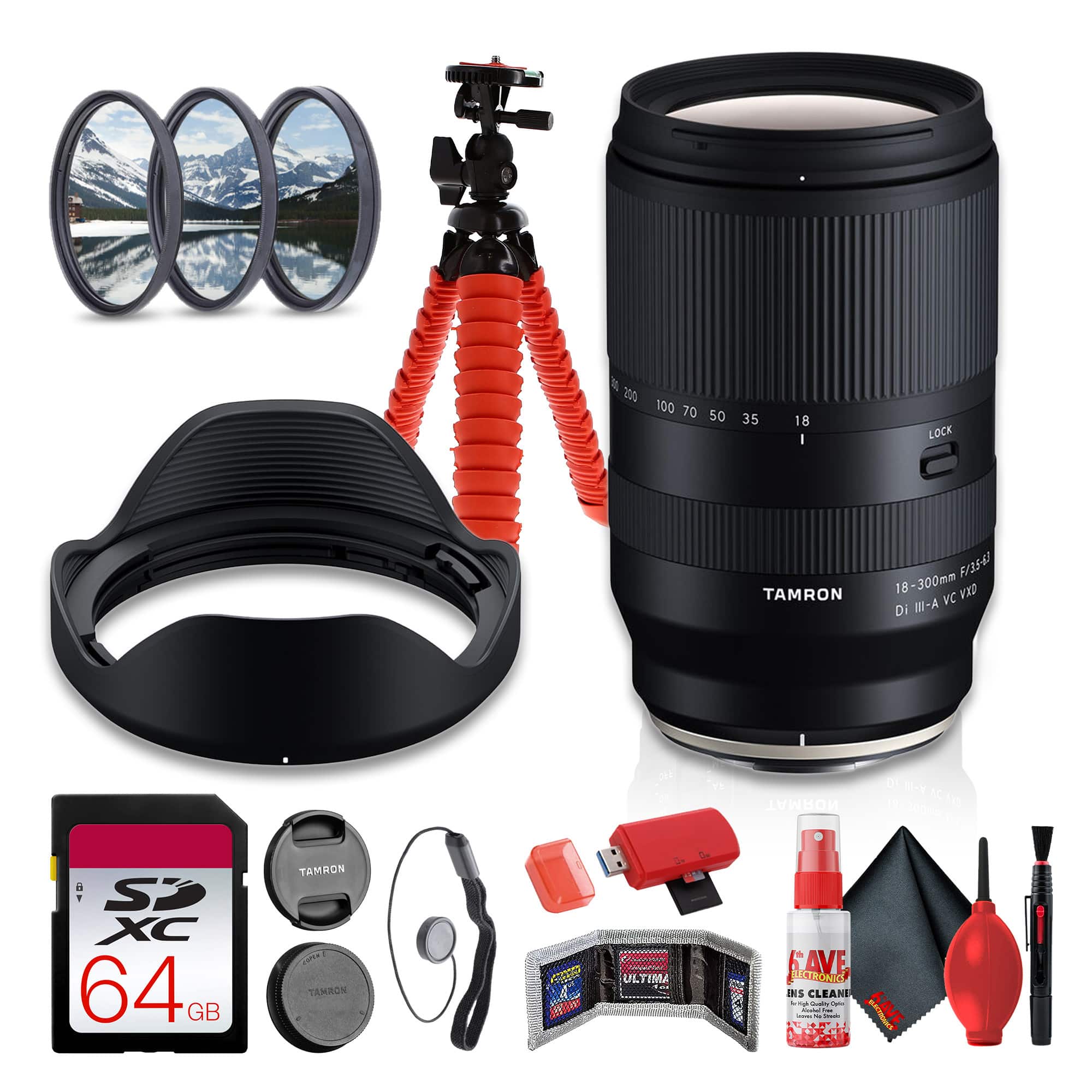 Tamron 18 300mm f/3.5 6.3 Di III A VC VXD All In One Zoom Lens for