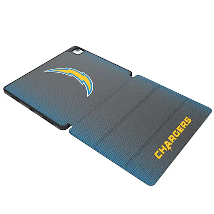 Front. Keyscaper - Los Angeles Chargers iPad Case - 13in Air M2 - Black.