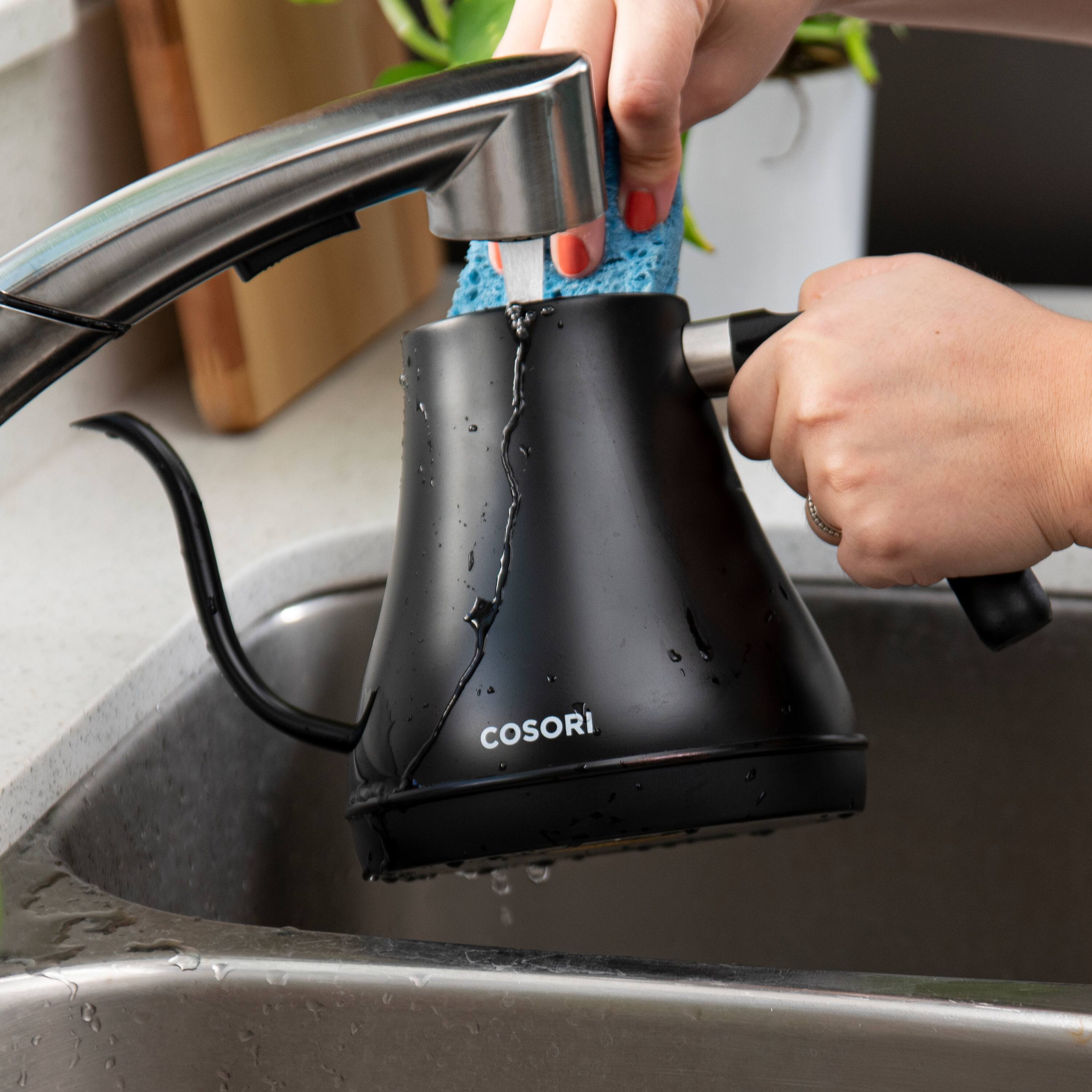 Alt View 15. Cosori - Smart 0.8L Gooseneck Electric Kettle - Black.