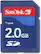 Front Standard. SanDisk - 2GB Secure Digital Memory Card (2-Pack).