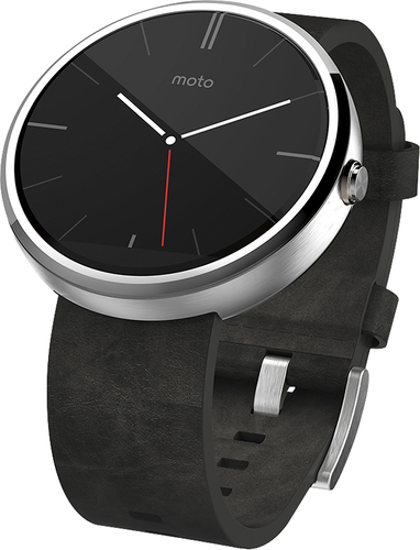 Best Buy: Motorola Moto 360 Smart Watch for Android Devices 4.3 or 