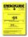 Energy Guide. GE - Profile 20.7 Cu. Ft. Counter-Depth French Door Refrigerator - Black-on-Black.
