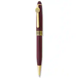 Jardine - Wellesley Blue Logo Ball Point Pen - Burgundy