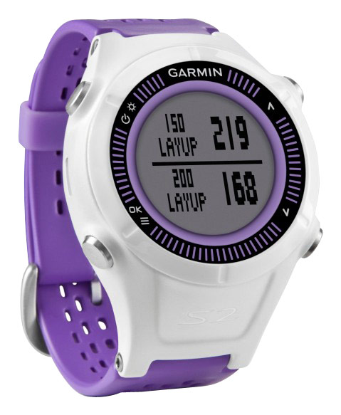 Approach S2 GPS Golf Watch Purple/White 010-01139-02 - Best Buy