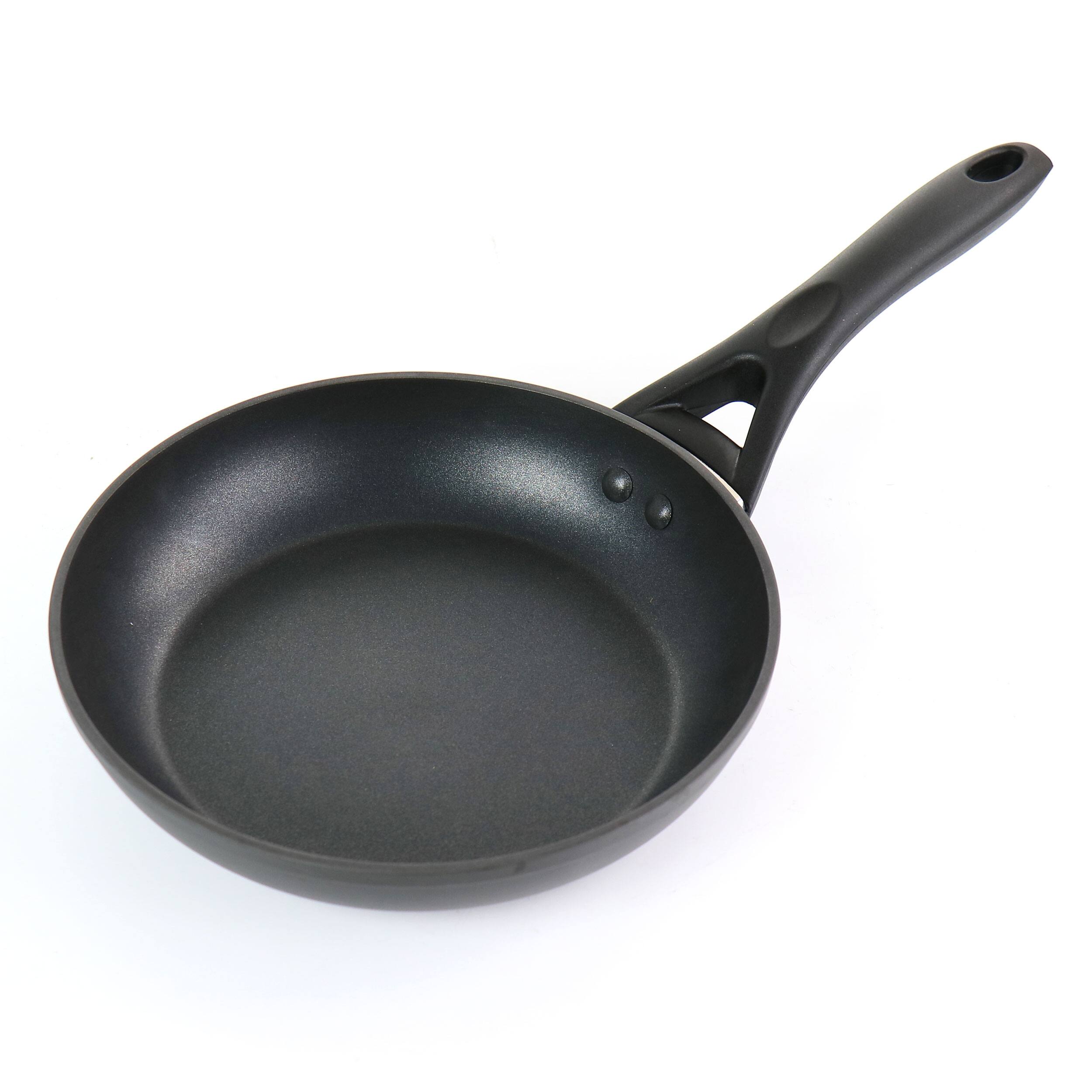 Front. Oster - Oster 8 Inch Aluminum Frying Pan - Black.