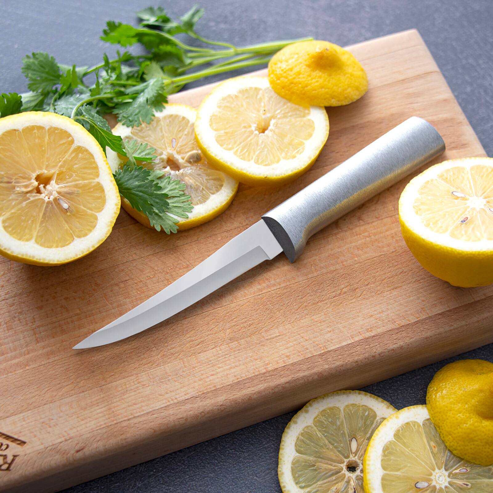 Alt View 4. Rada - 2 Piece Cook's Choice Knife Set, Silver Handles - Silver.