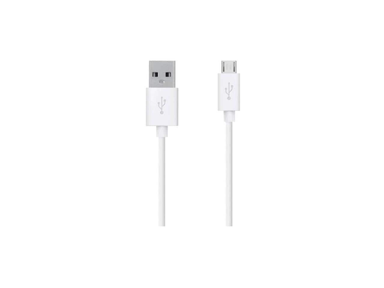 Belkin - F2CU012bt04-WHT White Micro USB Charge/Sync Cable
