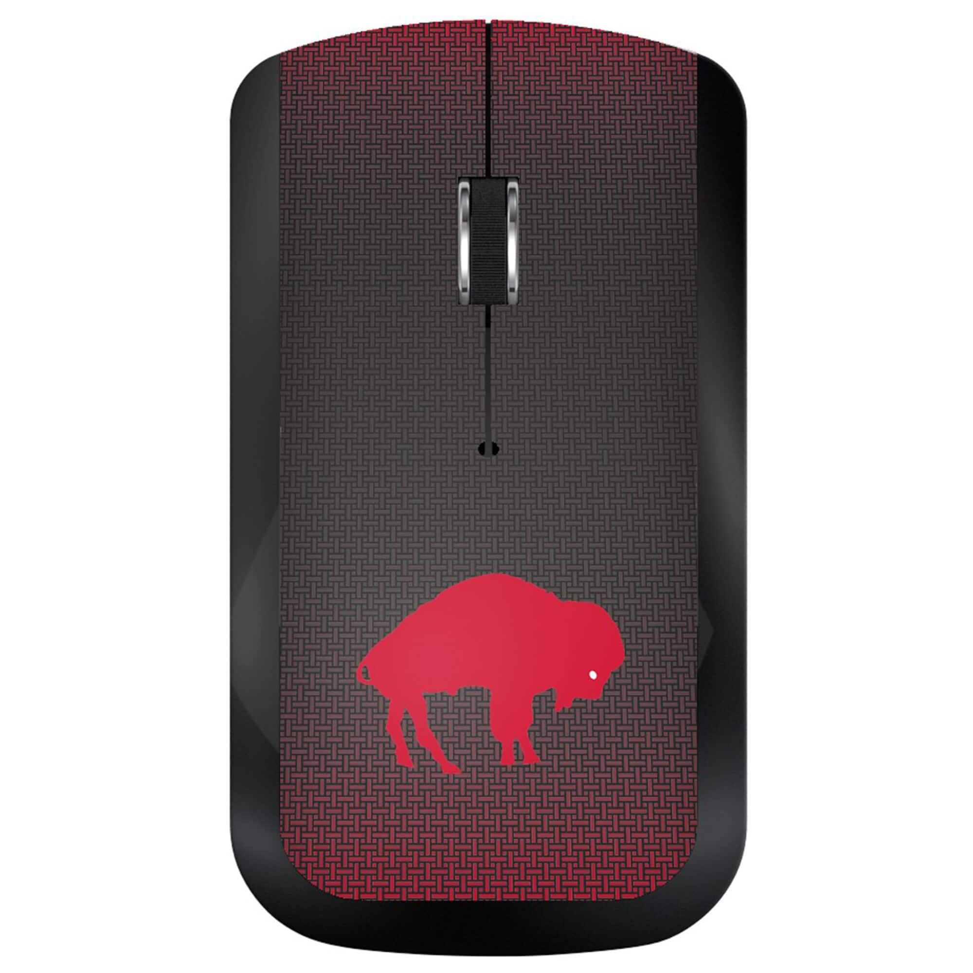 Keyscaper - Buffalo Bills Wireless USB Computer Mouse - Wireless - Black