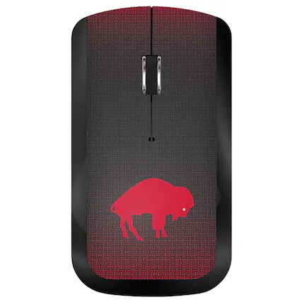Front. Keyscaper - Buffalo Bills Wireless USB Computer Mouse - Black.