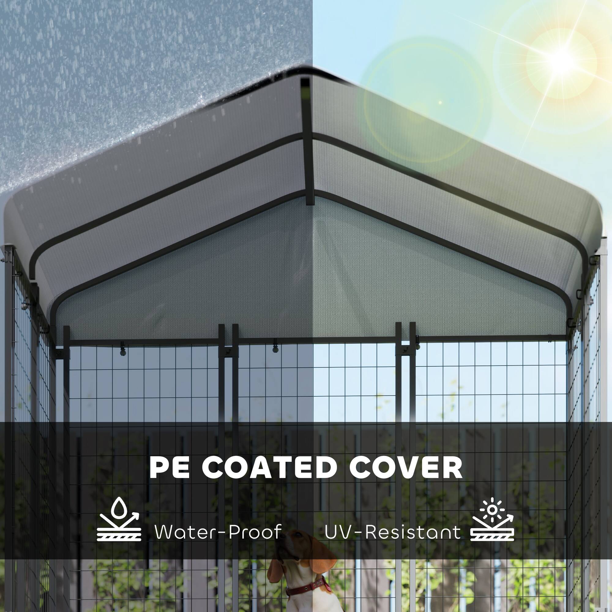 PE COATED COVER  
Water-Proof  
UV-Resistant