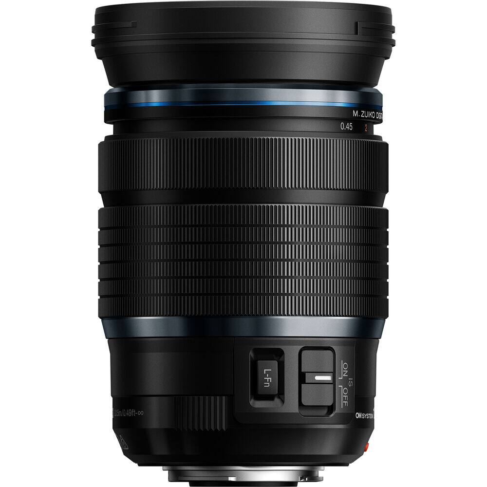 M. ZUIKO C 0.45 m 1.5m/2.49ft-co L-Fn ON IS OFF OM SYSTEM