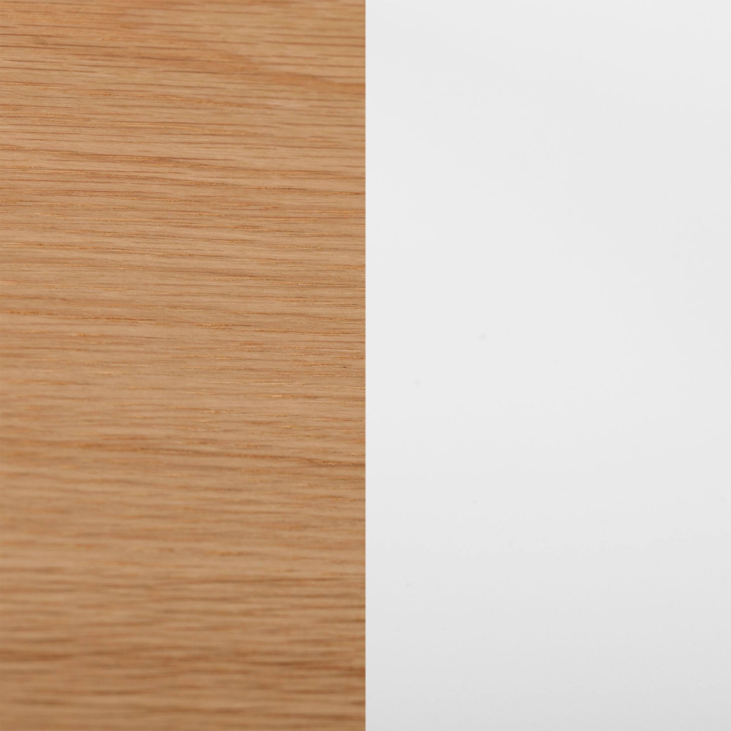 Alt View 17. Universal Expert - Universal Expert Abacus 2 Drawer Side Table - Oak and White.