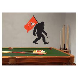 Fan Creations - Cleveland Browns Bigfoot Decal - Multicolor