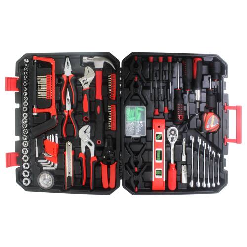 Left. LOVMOR - Hand Tool Box with Toolset 238Pcs.