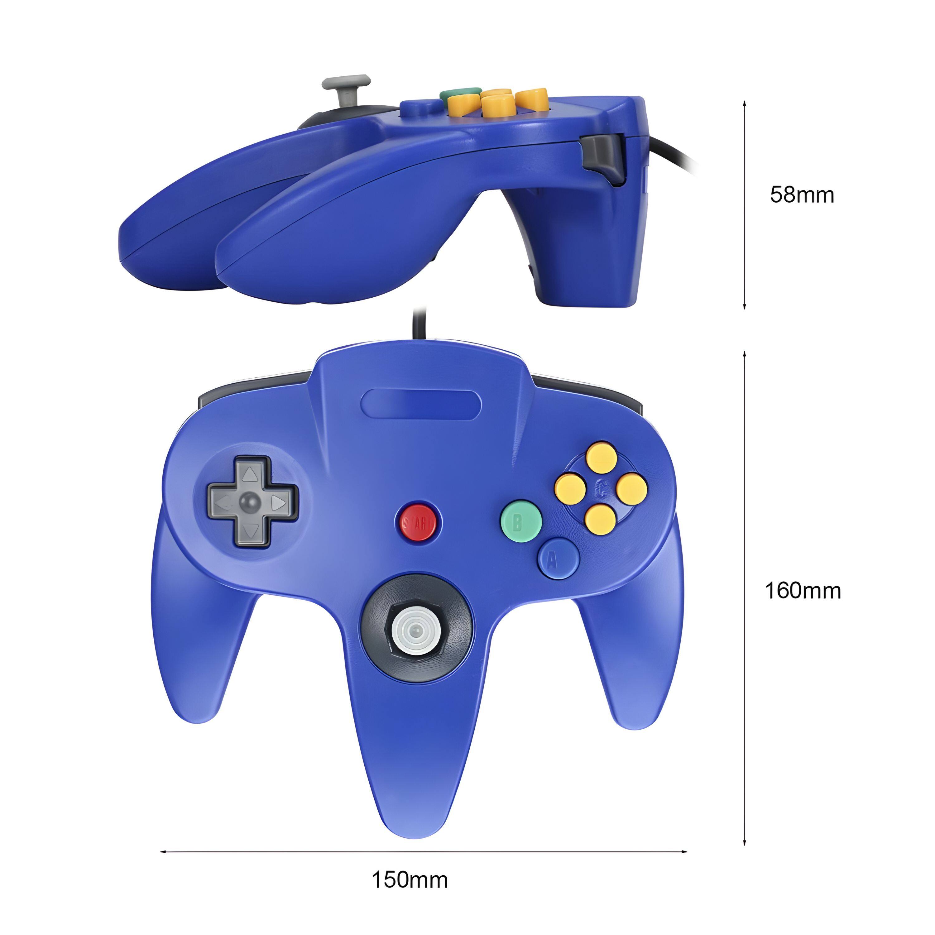 Kitcheniva Wired Controller Joystick For Nintendo 64 N64