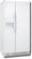 Angle Standard. Whirlpool - 25.3 Cu. Ft. Side-by-Side Refrigerator with Thru-the-Door Ice and Water - White-on-White.
