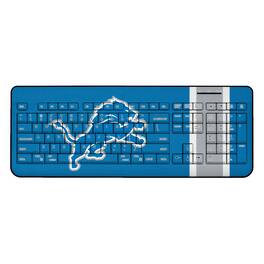 Keyscaper - Detroit Lions Stripe Wireless Keyboard - Multicolor