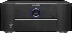 Front. Marantz - Marantz MM8077 7-Channel Power Amplifier for Home Theater, High Power Capability, Active & Passive Cooling, Black - Black.
