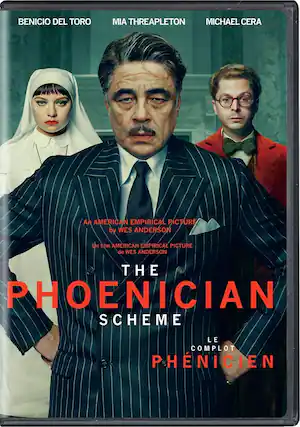 Front. The Phoenician Scheme - DVD.