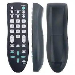 VINABTY - New GXCC Replaced Remote Fits for Sanyo TV DP26649 DP26640 DP42D23 DP19648 DP39E23 DP39E63 DP46812 DP39842 DP39843 - Black