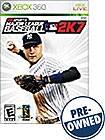 Front Detail. Major League Baseball 2K7 — PRE-OWNED - Xbox 360.
