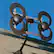 Left. Antennas Direct - ClearStream 4 UHF Indoor Outdoor TV Antenna, Multi-Directional, 70+ Mile Range, 4K 8K UHD, NEXTGEN TV, 20" Mast - Black.