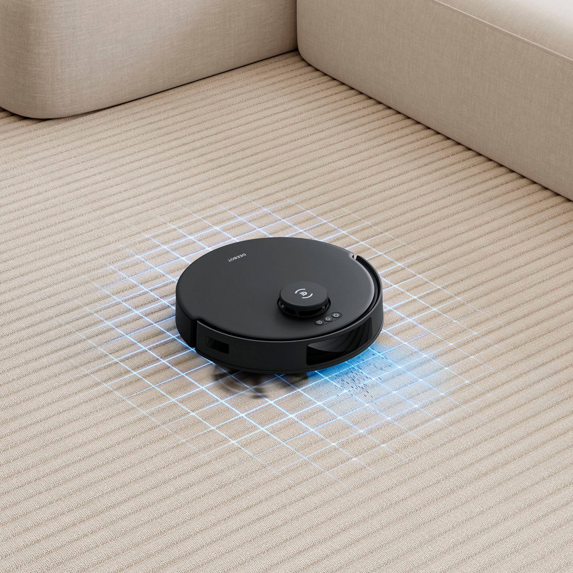 Alt View 14. ECOVACS Robotics - DEEBOT N20 PRO PLUS Vacuum & Mop Robot - Black.