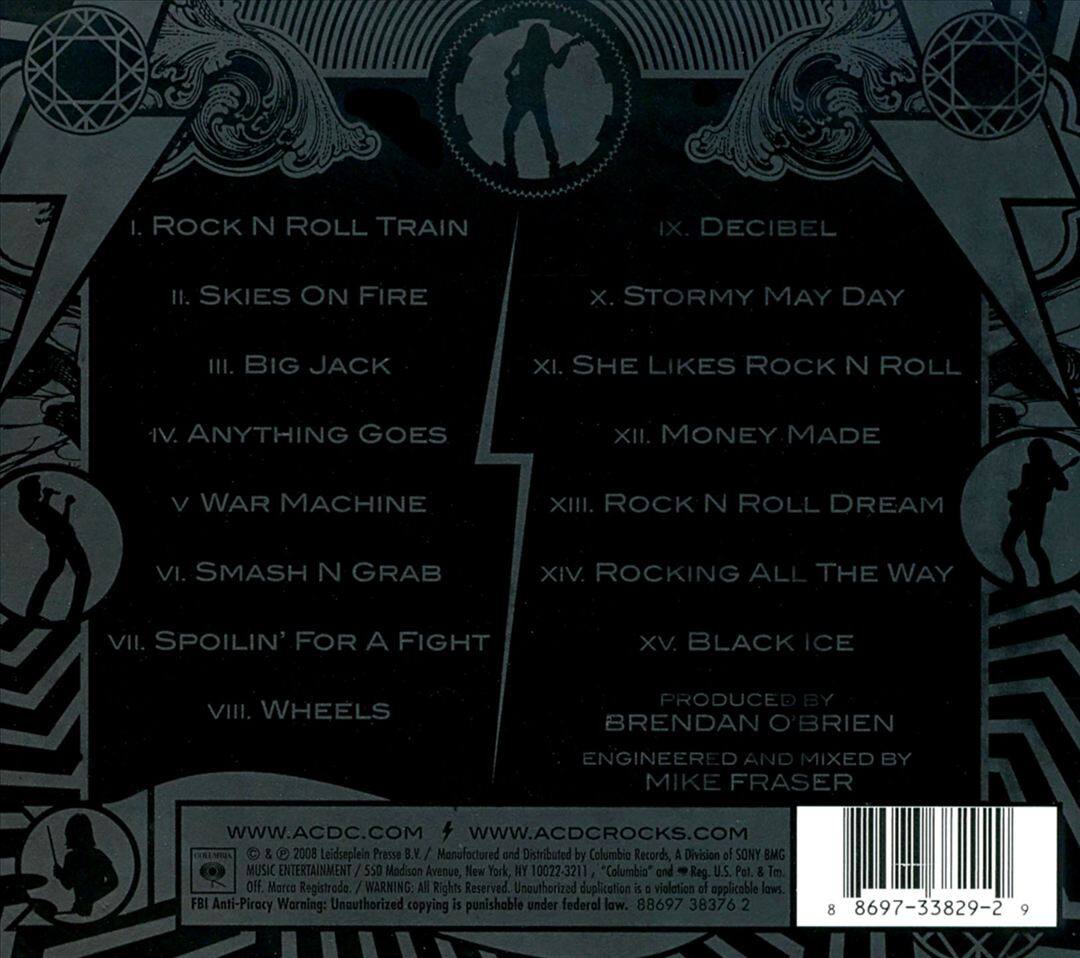 Back. Black Ice [CD].